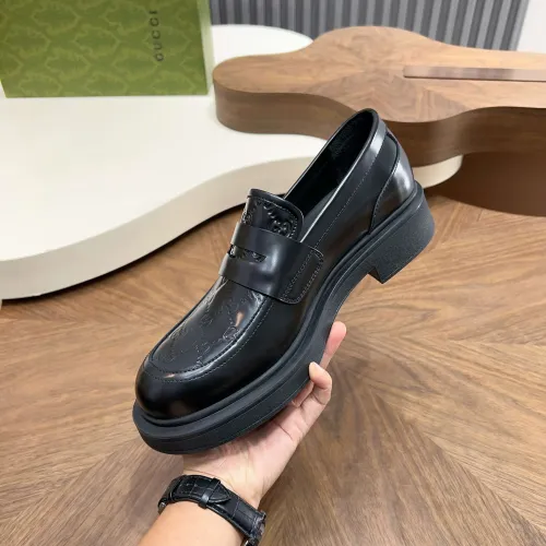 Replica Gucci Oxfords Shoes For Men #1416379 $132.00 USD for Wholesale