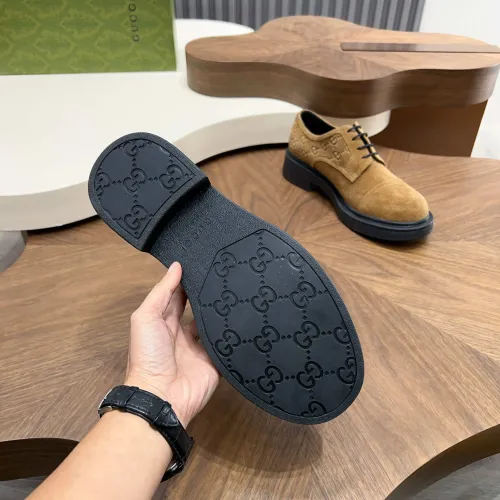 Replica Gucci Oxfords Shoes For Men #1416393 $132.00 USD for Wholesale