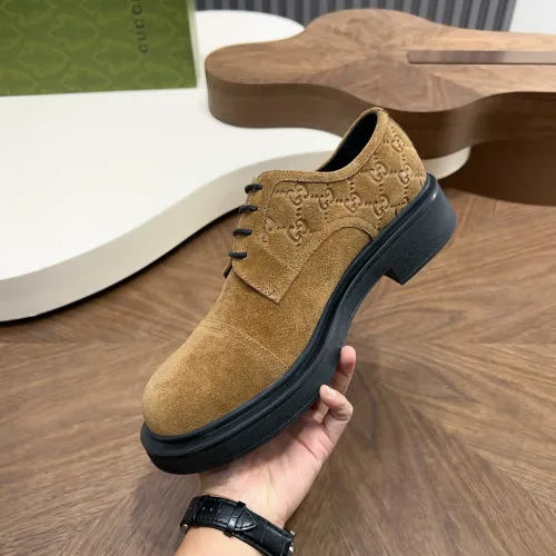 Replica Gucci Oxfords Shoes For Men #1416393 $132.00 USD for Wholesale