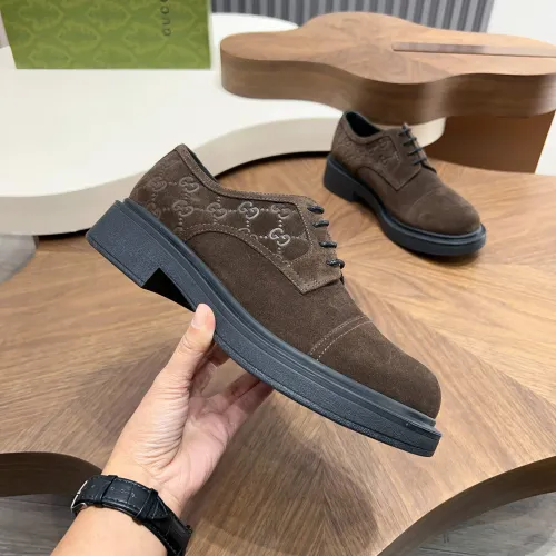 Replica Gucci Oxfords Shoes For Men #1416394 $132.00 USD for Wholesale