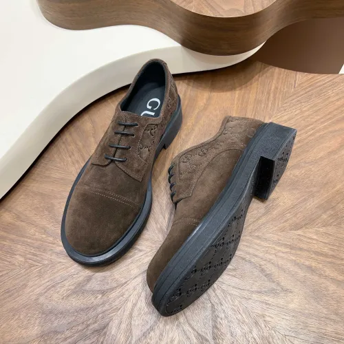 Replica Gucci Oxfords Shoes For Men #1416394 $132.00 USD for Wholesale