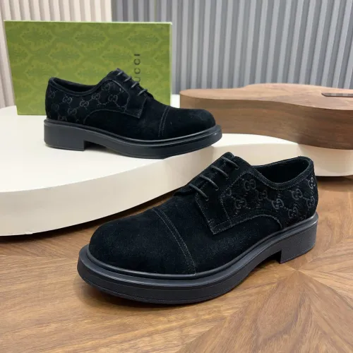 Replica Gucci Oxfords Shoes For Men #1416402 $132.00 USD for Wholesale