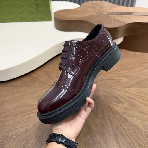 Replica Gucci Oxfords Shoes For Men #1416413 $132.00 USD for Wholesale