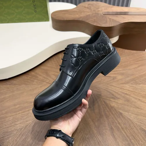 Replica Gucci Oxfords Shoes For Men #1416416 $132.00 USD for Wholesale