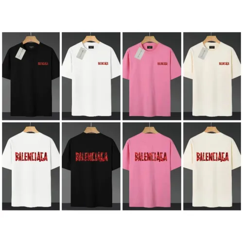 Replica Balenciaga T-Shirts Short Sleeved For Unisex #1416480 $39.00 USD for Wholesale