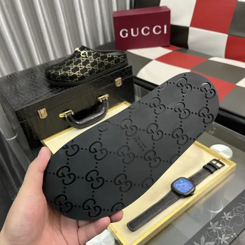 Replica Gucci Slippers For Men #1416709 $85.00 USD for Wholesale