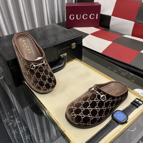 Replica Gucci Slippers For Men #1416714 $88.00 USD for Wholesale