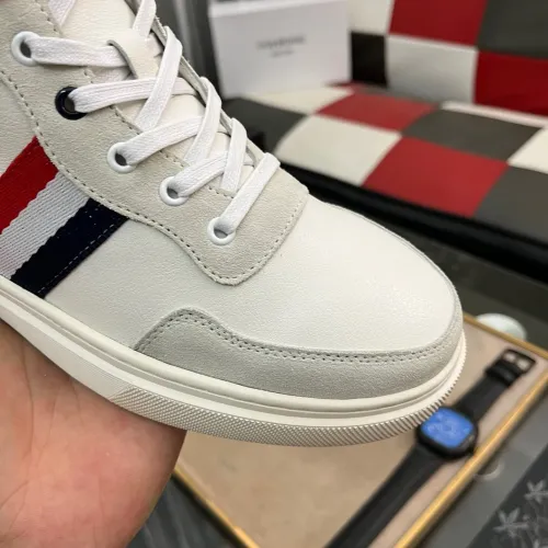 Replica Thom Browne TB High Tops Shoes For Men #1416958 $76.00 USD for Wholesale