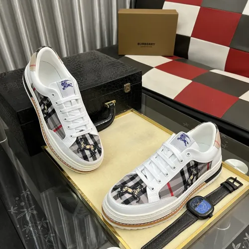 Replica Burberry Casual Shoes For Men #1417076 $80.00 USD for Wholesale