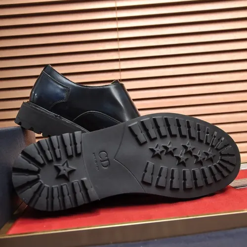 Replica Christian Dior Leather Shoes For Men #1417127 $105.00 USD for Wholesale