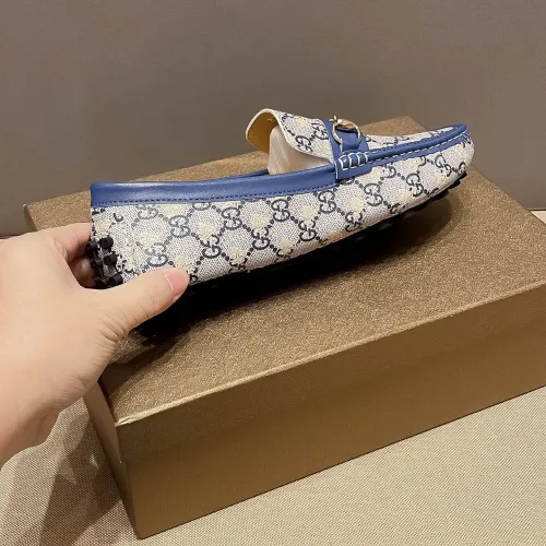 Replica Gucci Oxfords Shoes For Men #1417129 $76.00 USD for Wholesale