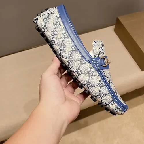 Replica Gucci Oxfords Shoes For Men #1417129 $76.00 USD for Wholesale