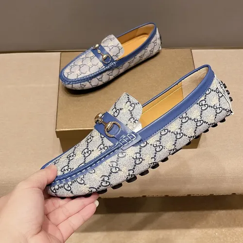 Replica Gucci Oxfords Shoes For Men #1417129 $76.00 USD for Wholesale