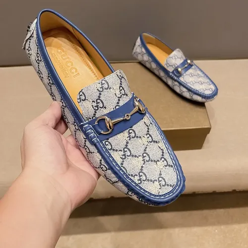 Replica Gucci Oxfords Shoes For Men #1417129 $76.00 USD for Wholesale