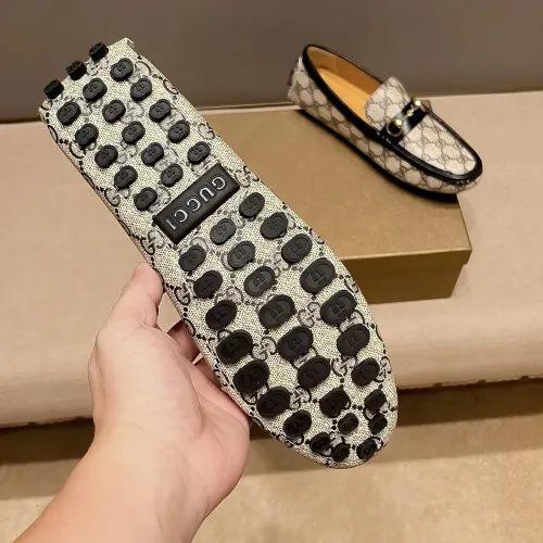 Replica Gucci Oxfords Shoes For Men #1417130 $76.00 USD for Wholesale