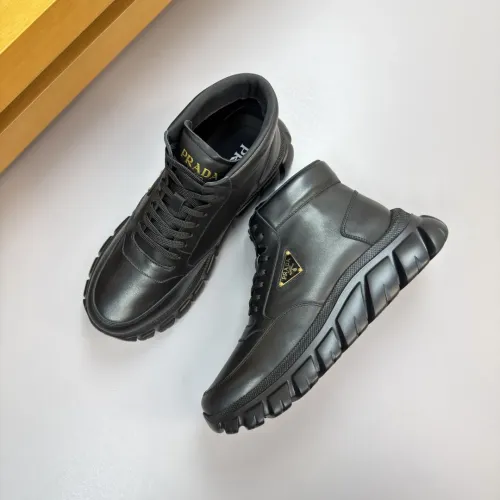 Replica Prada Boots For Men #1417147 $145.00 USD for Wholesale