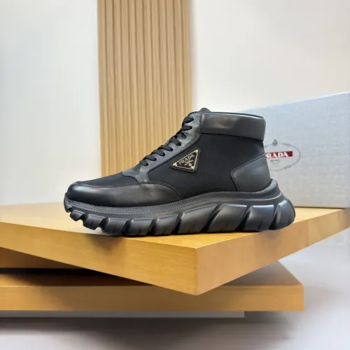 Replica Prada Boots For Men #1417148 $145.00 USD for Wholesale