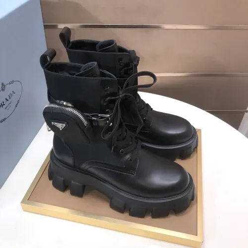 Replica Prada Boots For Men #1417156 $125.00 USD for Wholesale