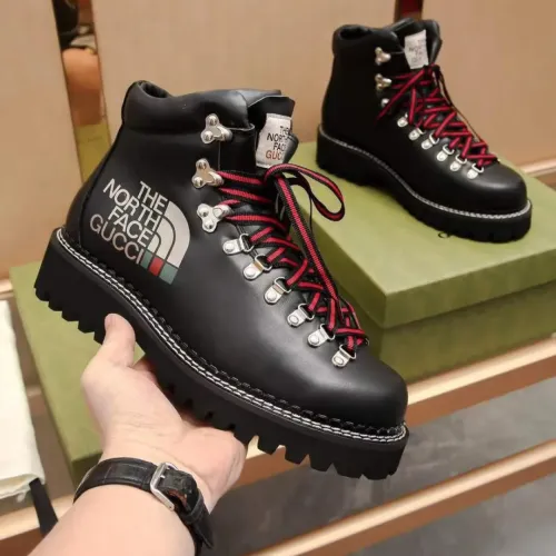 Replica Gucci Boots For Men #1417194 $122.00 USD for Wholesale