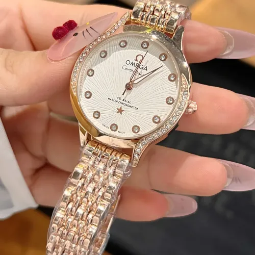 Cheap OMEGA Watches In Rose Gold #1417364, $$29.00 USD On OMEGA Watches
