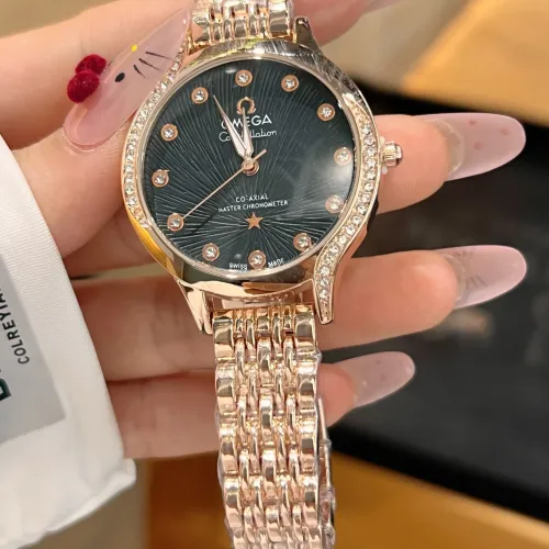 Cheap OMEGA Watches In Rose Gold #1417366, $$29.00 USD On OMEGA Watches