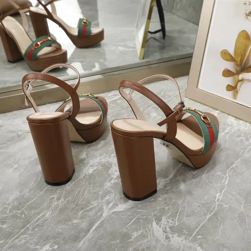 Replica Gucci Sandal For Women #1417384 $80.00 USD for Wholesale