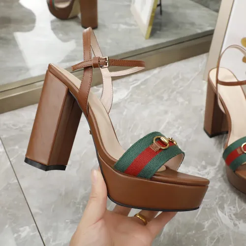 Replica Gucci Sandal For Women #1417384 $80.00 USD for Wholesale