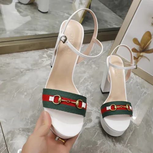 Replica Gucci Sandal For Women #1417386 $80.00 USD for Wholesale