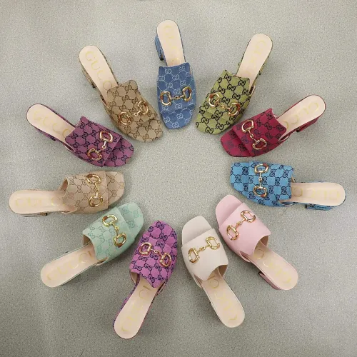 Replica Gucci Slippers For Women #1417400 $80.00 USD for Wholesale