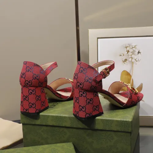 Replica Gucci Sandal For Women #1417411 $92.00 USD for Wholesale