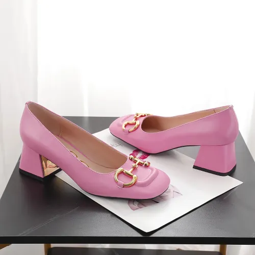 Cheap Gucci High-Heeled Shoes For Women #1417418, $$82.00 USD On Gucci High-Heeled Shoes