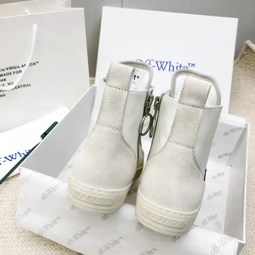Replica Off-White High Tops Shoes For Women #1417454 $96.00 USD for Wholesale