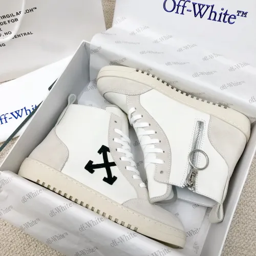 Replica Off-White High Tops Shoes For Men #1417455 $96.00 USD for Wholesale