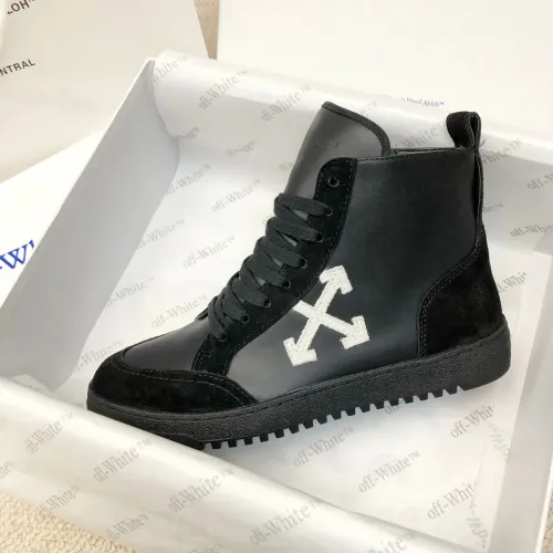 Replica Off-White High Tops Shoes For Men #1417457 $96.00 USD for Wholesale