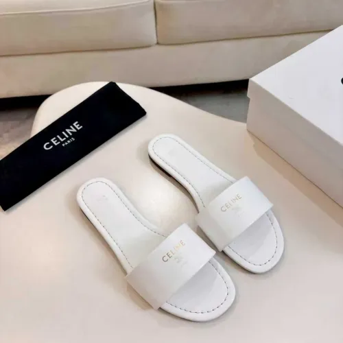 Replica Celine Slippers For Women #1417464 $82.00 USD for Wholesale