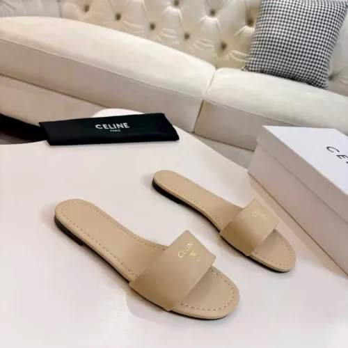 Replica Celine Slippers For Women #1417465 $82.00 USD for Wholesale