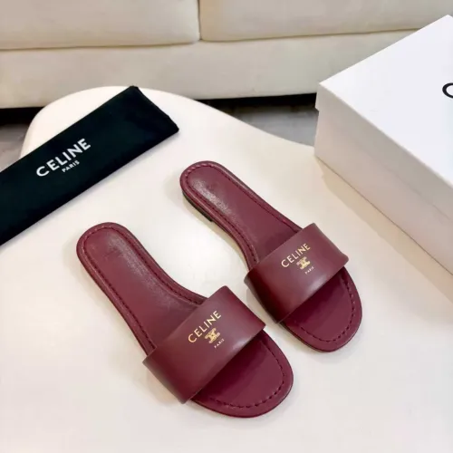 Replica Celine Slippers For Women #1417467 $82.00 USD for Wholesale