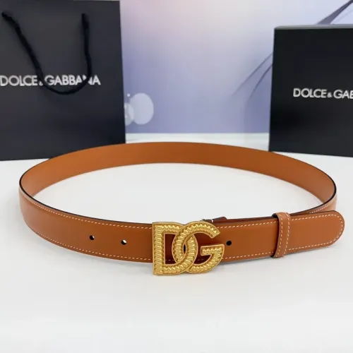 Cheap Dolce &amp; Gabbana D&amp;G AAA Quality Belts For Women #1417473, $$60.00 USD On Dolce &amp; Gabbana D&amp;G AAA Quality Belts
