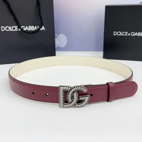 Cheap Dolce &amp; Gabbana D&amp;G AAA Quality Belts For Women #1417474, $$60.00 USD On Dolce &amp; Gabbana D&amp;G AAA Quality Belts