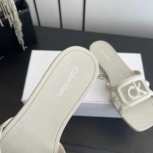 Replica Calvin Klein CK Slippers For Women #1417477 $64.00 USD for Wholesale