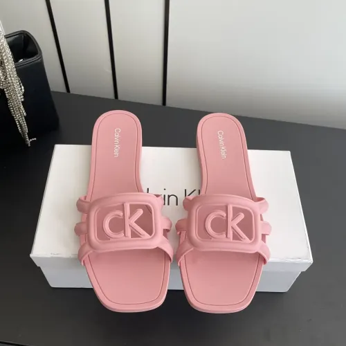 Cheap Calvin Klein CK Slippers For Women #1417478, $$64.00 USD On Calvin Klein CK Slippers