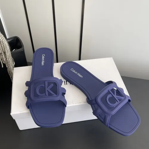 Replica Calvin Klein CK Slippers For Women #1417481 $64.00 USD for Wholesale