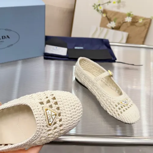 Replica Prada Flat Shoes For Women #1417564 $122.00 USD for Wholesale