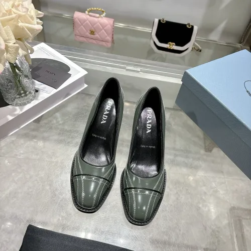 Replica Prada High-heeled Shoes For Women #1417578 $105.00 USD for Wholesale