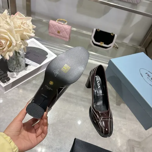 Replica Prada High-heeled Shoes For Women #1417579 $105.00 USD for Wholesale