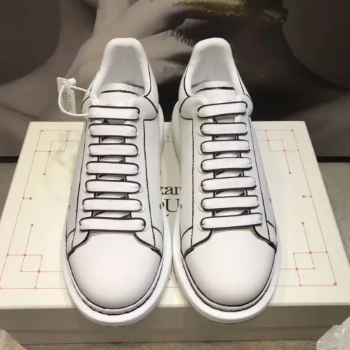 Replica Alexander McQueen Casual Shoes For Women #1417583 $100.00 USD for Wholesale