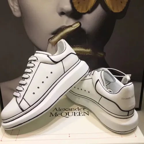 Replica Alexander McQueen Casual Shoes For Men #1417585 $100.00 USD for Wholesale