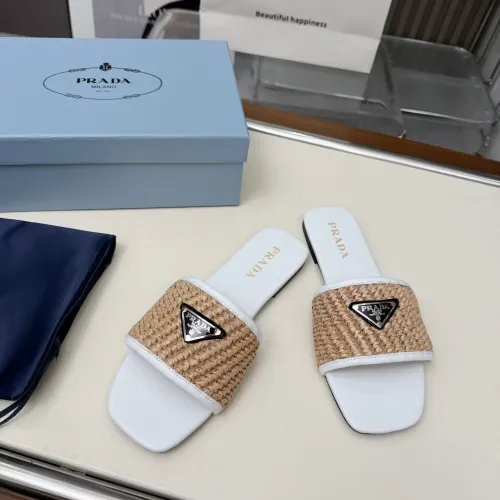 Replica Prada Slippers For Women #1417587 $82.00 USD for Wholesale