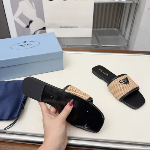 Replica Prada Slippers For Women #1417596 $82.00 USD for Wholesale