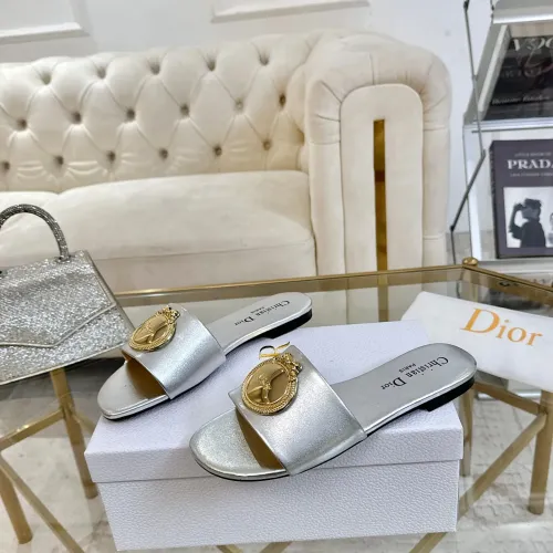 Replica Christian Dior Slippers For Women #1417597 $82.00 USD for Wholesale